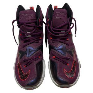 NIKE LEBRON XIII Written In The Stars Men's Size US 10.5 Mulberry 807219-500